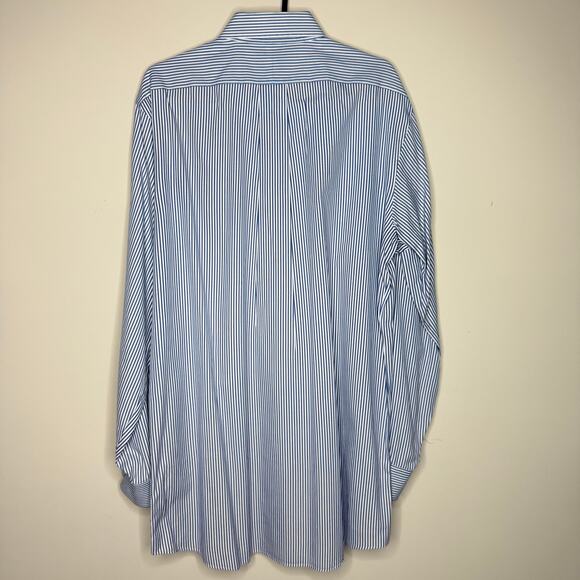 Lot of 2 Jos A Bank Executive Collection Men Shirts 16 1/2-37 Blue Office Preppy - Picture 14 of 15